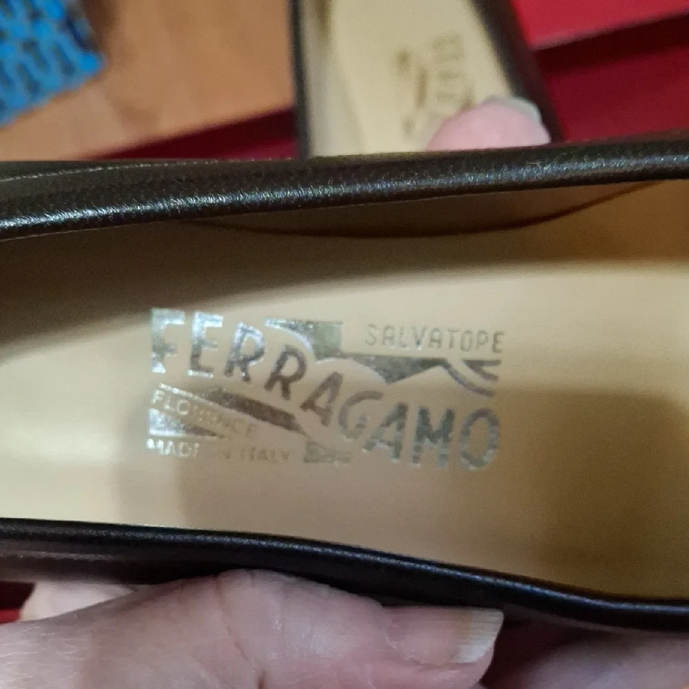 Salvatore Ferragamo Women's Dark Brown Loafers